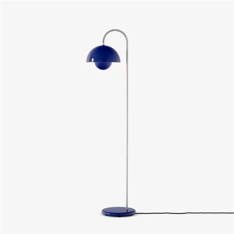 &Tradition Flowerpot VP12 Gulvlampe - Cobalt Blue